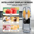 thumbnail image 4 of Slushie Machine 101oz No Ice Needed, Slushy Machine for Home with Portable Handle-Yellow, Frozen Drink Machine with 5 Preset Programs for Margaritas, Frappés, Milk Shake and More, LED Display, 4 of 11