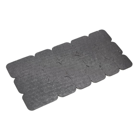 Tira de 16 Parches 3x6mm para Camara Bicicleta Precortados