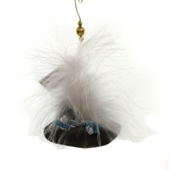 Inge Glas Bavarian Hat Glass Ornament Christmas German 110515