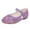 Purple, variant on Otqutp Kids Girls Mary Jane𝘀 Sequin Ballet 𝗙lats Princess Glitter Shoes for Big Girls Closed Toe Dress Shoes Sparkly Flats