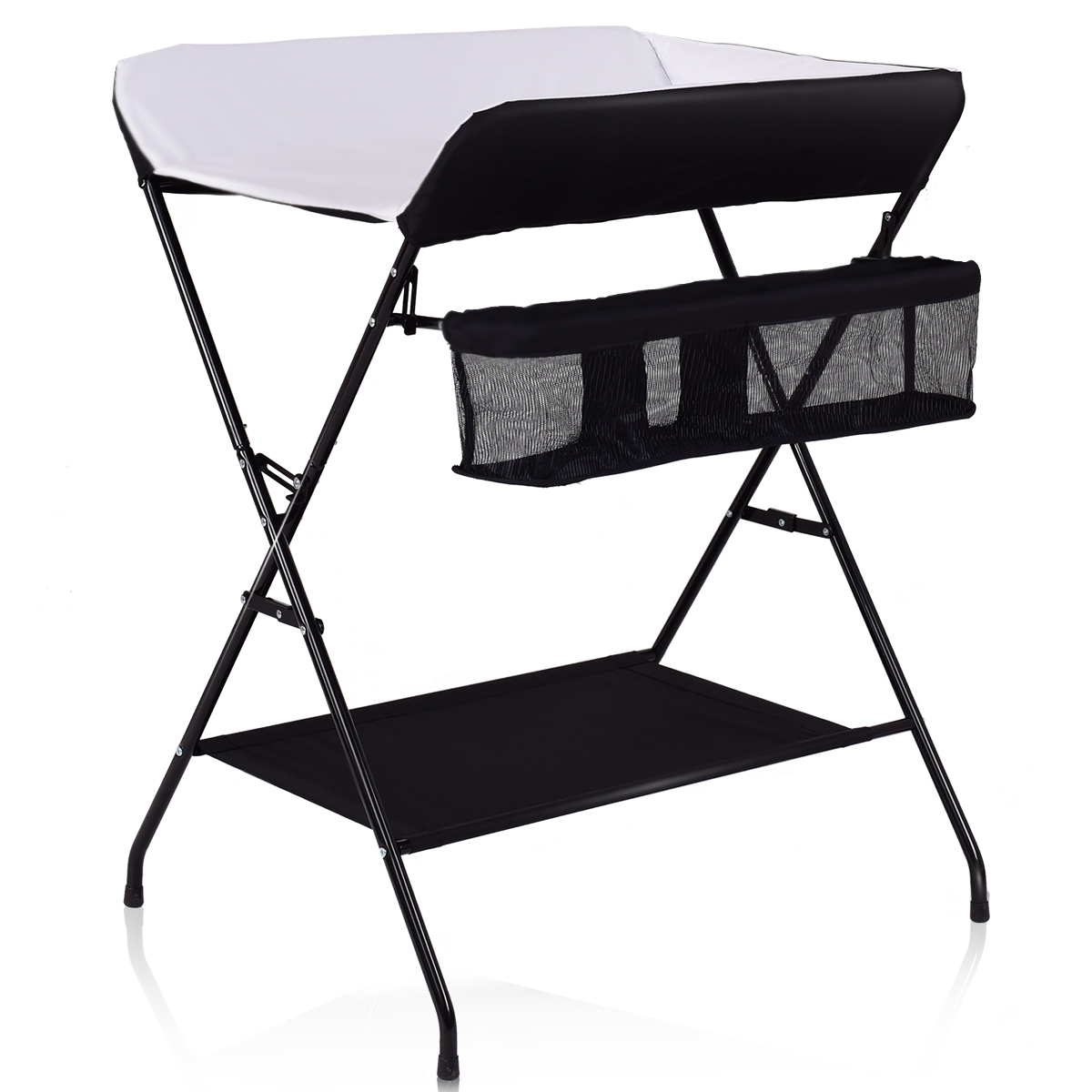 Topbuy Infant Folding Changing Table Portable Children Baby Girl Boy
