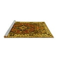 thumbnail image 2 of Ahgly Company Machine Washable Indoor Rectangle Persian Yellow Traditional Area Rugs, 2' x 3', 2 of 4