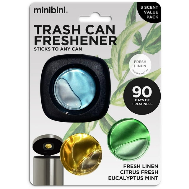 Desodorizador para cubo de basura Flint Minibini, frescura por 90 días