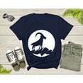 thumbnail image 3 of Cool Wild Goat Animal Horn Livestock Silhouette Capricorn T-Shirt Goat Lover Shirt Farm Animal Goat Gift Tshirt Farm Life Animal Lover Shirt, 3 of 8