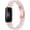Pink, variant on REQO Compatible with Fitbit inspire 3 Watch Band for Women Men Girl Boy, Slim Lightweight Oval Resin With Stainless Steel Buckle for inspire 3 Smartwatch