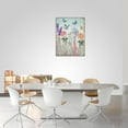 thumbnail image 4 of Farmhouse Bathroom Wall Art Rustic Flowers in Mason Vase Bathroom Wall Decor Farm Floral Pictures Painting Country Butterfly Canvas Artwork Home Decor Framed for Bathroom Bedroom Living Room 12"x16", 4 of 6