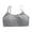AE05_Light Gray, variant on Lumtrix Girls Training Bra Elastic Spaghetti Straps Padded Bras Solid Color Camisoles White One Size