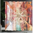 thumbnail image 4 of Ambesonne Marine Life Shower Curtain, Europe Venice City, 69"Wx70"L, Multicolor, 4 of 5