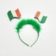 thumbnail image 1 of Diadema con lazo para festival, sombrero pequeño verde para el día de San Patricio, collar con trébol, 1 of 5