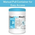 thumbnail image 3 of CaviWipes Bleach Wipes with Alcohol, Non-Woven, Low Odor, 90 Wipes, 12 Packs, 1080 Total, 3 of 5