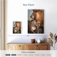 thumbnail image 4 of Elephant Stock Wild Love Wall Art - Vertical Canvas Wall Art - Living Room Wall Decor - Animal Canvas - Orange And Brown Decor By Ali Khataw - 8" x 12", 4 of 8