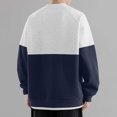 thumbnail image 5 of Goodtrade8 Color Block Tops for Men Casual Long Sleeve Crew Neck Men's Sweatshirts, 5 of 7