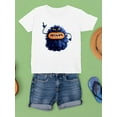 thumbnail image 3 of Scary Hairy Monster T-Shirt Juniors -Image by Shutterstock,  Large, 3 of 4
