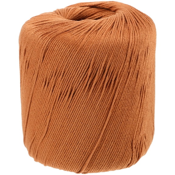 LOLIPPYY Craft Supplies Crochet Yarn Coffee 1 Roll for DIY Sewing and Family Fun