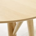 thumbnail image 6 of Modway Gallant 36" Round Wood Dining Table with Tapered Legs in Oak, 6 of 6