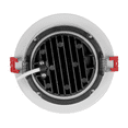 thumbnail image 6 of NICOR 4-inch LED Gimbal Recessed Downlight in White, 4000K, 6 of 13