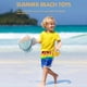thumbnail image 4 of Beach Sand Toys for Kids with Mesh Bag Sand Castle Bucket and Shovel Waterig Can for Kids&Toddlers Outdoor Travel 8pcs, 4 of 5
