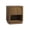 Greige, variant on Potomac Open Shelf Nightstand in Espresso - Teamson Home : 1 Drawer Wood Bedside Table with Open Shelf Storage for Bedroom in Modern Scandinavian Style