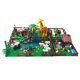 thumbnail image 3 of Granja de ovejas, caballos, gallinero, panda, cobertizo para ganado, granja de partículas pequeñas, bloques de construcción y rancho, juguete de ensamblaje neutral, 3 of 4
