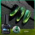 thumbnail image 1 of Esmalte de uñas femenino celestial oscuro parpadeante con efecto ojo de gato de cristal colorido, 8 ml de goma de metilo, 1 of 2