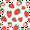 Strawberry, variant on Yayeee Shower Curtain with Hooks 72"x72" Waterproof Fabric Bathroom Hanging Decor, Strawberry