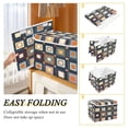 thumbnail image 2 of Yayeee Collapsible Cube Storage Bin with Lid Fabric Closet Decorative Basket with Handles, Square Harmony, 2 of 7