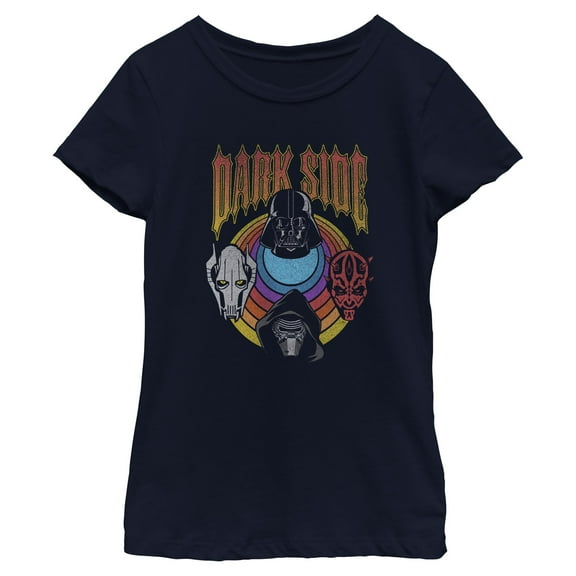 Girls Star Wars Dark Side Villains T Shirt
