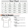 thumbnail image 3 of Jamicy Hauts à Manches Courtes pour Femmes Tenues de Printemps T-Shirts à Manches Courtes Col en V Contrasté, 3 of 7