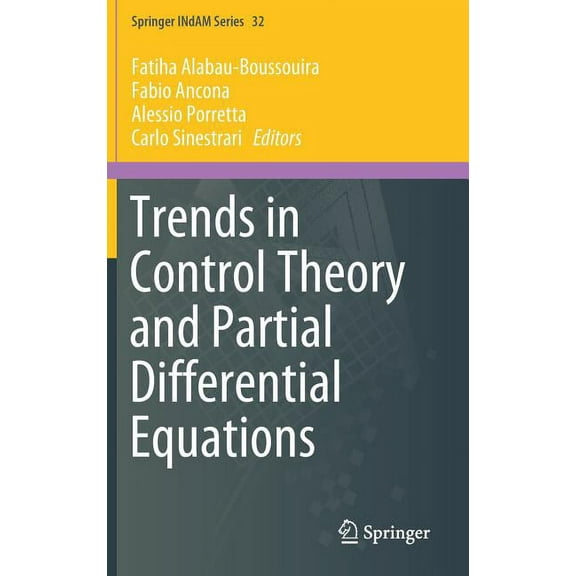 Springer Indam Trends in Control Theory and Partial Differential Equations, Book 32, (Hardcover)