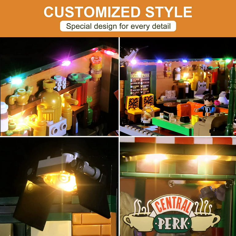 LED kit for Ideas Friends The Television Series Central Perk LEGOs 21319  Light