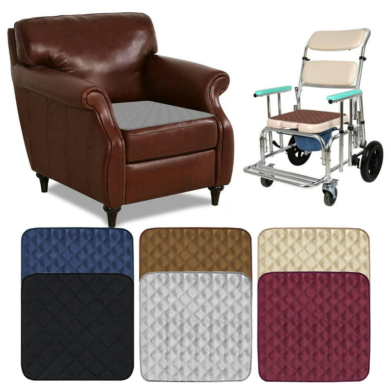 Chair Seat Cushions, Absorbent Washable Incontinence Chair Pads Non-Slip Waterproof Seat Protector Pads for Incontinence for Senior Children 22