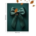 thumbnail image 3 of Qisvanset 12x16 Inch With Frame 2D Flat Wall Art Green Bow Print Coquette Cottagecore Home Room Decor Gift, 3 of 8