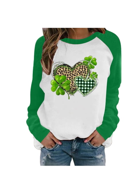 T-shirt Manches Longues Cactus - Thème Saint Patrick - Taille S Homme - Occasion Très Bon État
