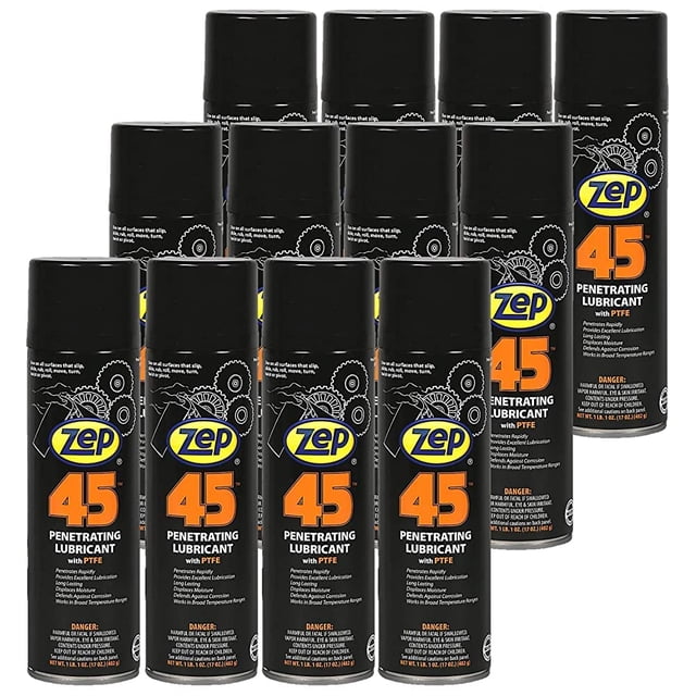 Lubricante penetrante Zep 45, 482 ml, caja de 12