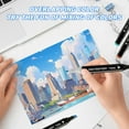 thumbnail image 3 of Zmcik 80 Colors Alcohol Markers,Art Markers for Kids and Adult Drawing Markers Dual Tip Coloring Painting Perfect for Boys Girls Students Gift, 3 of 7