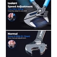 thumbnail image 3 of Llave para alicates Toolant CR-V Construction, 18 cm, con funda negra, 3 of 8