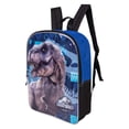 thumbnail image 2 of Jurassic World Boys Tyrannosaurus Rex Large 15" Backpack Blue Black, 2 of 3