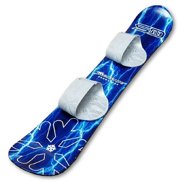 Snow Daze 110 cm Blue Lightning Kids Beginner Snowboard