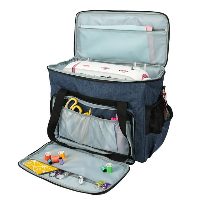 yingyy Sac de Machine à Coudre Grande Capacité Universel Imperméable Sac à Main Outils de Couture Tissu Oxford Imperméable Sac à Main Outils de Couture Étui de Transport