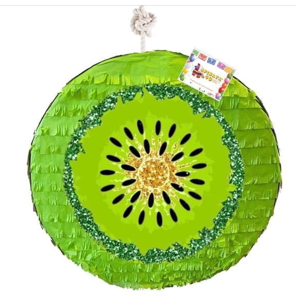 16” Kiwi Pinata Fruit Theme Birthday Party Decoration Tutti Fruit Party Vegetables Summer Party Supplie