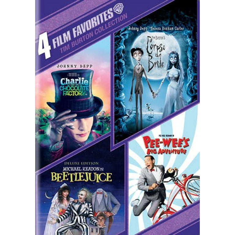 Warner Home Video: Tim Burton's 4 Classic Movie Favorites