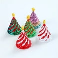 thumbnail image 2 of 1pc 3D Printed Christmas Tree Decompression Spinning Three-dimensional Structure Stress Relief  New Year Christmas Gift, 2 of 7