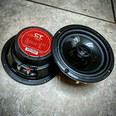 CT Sounds Strato 6.5 Inch Coaxial Car Speaker Set