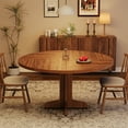 thumbnail image 3 of Kitchen Table for 4-6 People, Dining Table, Round Dining Room Table for Kitchen, 47 Inch Round Table for Dining Room, 3 of 7