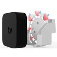 thumbnail image 3 of Inteprter Soporte de base compatible con soporte de pared de TV Electrónica blanco, 3 of 6