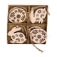 thumbnail image 2 of 8 Unids Rodajas de Madera Huevo de Pascua Piezas de Madera Artesanía de Madera Colgante Colgante Fotografía Accs Adornos Naturales para Macarena Piezas de madera sin terminar, 2 of 8