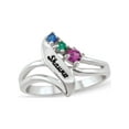 thumbnail image 2 of Personalized Engravable Daughter's Birthstone Ring in 10K gold by Jewlster, 2 of 4