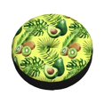 thumbnail image 3 of Bingfone Kiwi And Avocado Spare Tire Cover Weatherproof Universal Wheel Protectors For Rv Camper Travel Trailer Suv Truck 16 Inch, 3 of 9