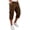 BB28_Coffee, variant on Cargo Capri Pants for Men Athletic Walking Capris with Multi Pockets Comfort Capri Summer Dark Blue M