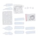 thumbnail image 4 of Moldes de resina para joyería, moldes de resina para joyería fácil de desmoldar para collares para joyería para llaverosArtAndCraft Fyydes Descripción de la referencia, 4 of 6